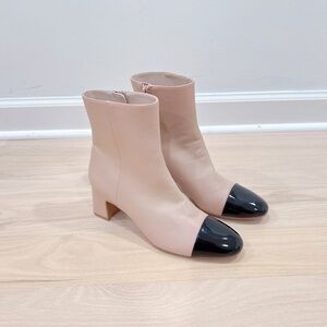 Stuart Weitzman Milla 60 Leather Booties Size 9